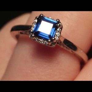 Tacori Princess Cut Sapphire Engagement ring 💍